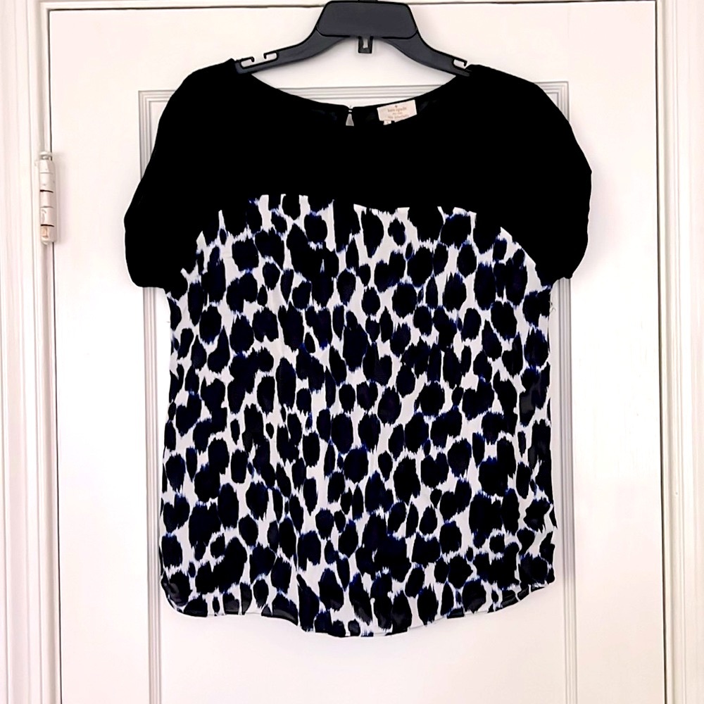 Kate Spade Animal Print Top